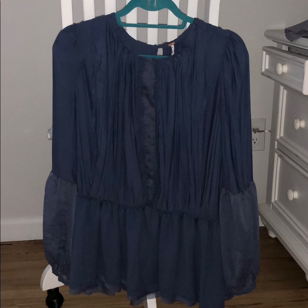 Blue blouse